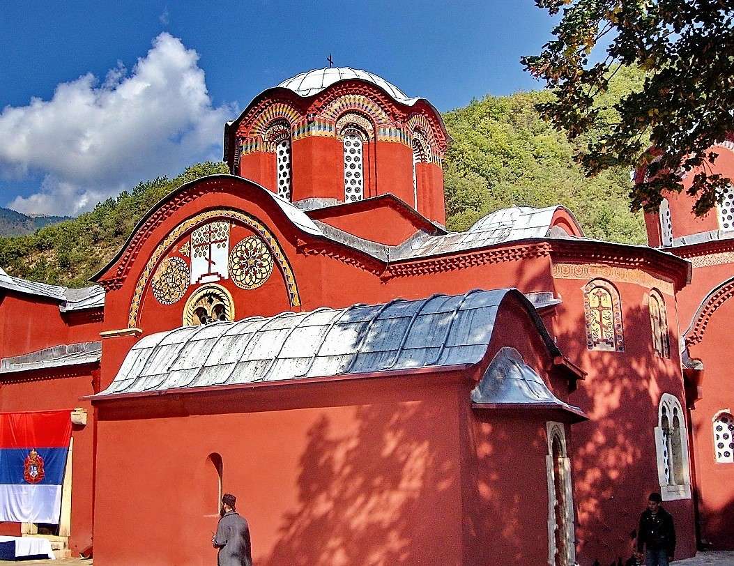 Klasztor roślina Pec w Kosowie puzzle online