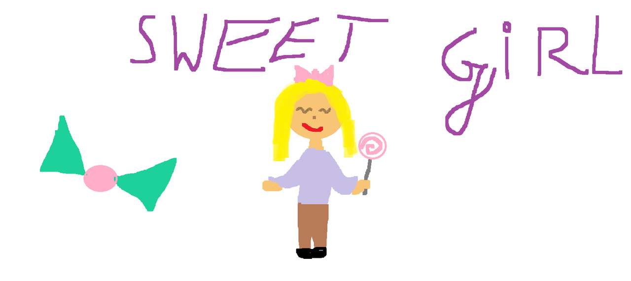 SWEET GIRL puzzle online