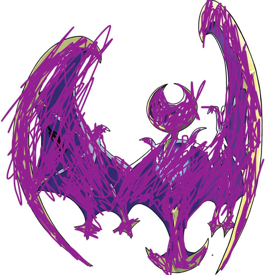 SHINY LUNALA BUT IN MY VERSION puzzle online