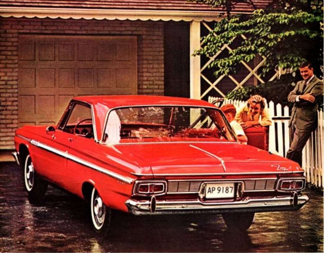 1964 Plymouth fury 2-drzwi hardtop puzzle online