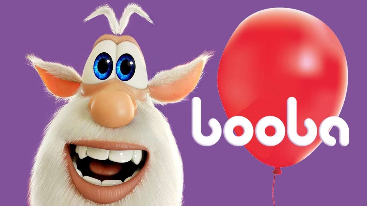 Booba z balonem. puzzle online