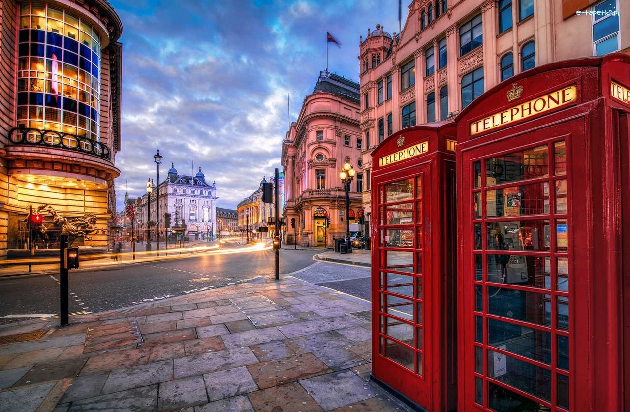 Ulica w Londynie puzzle online