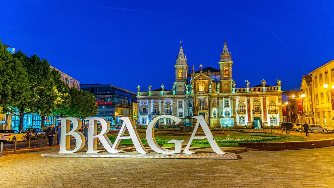 Braga Portugalia puzzle online