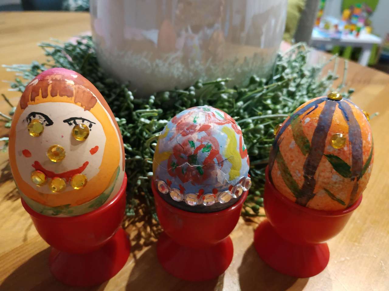 Wielkanocne jajka puzzle online