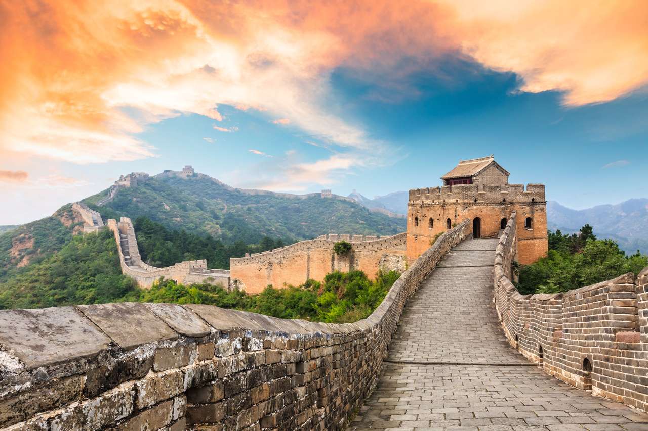 Wielki mur w Chinach puzzle online