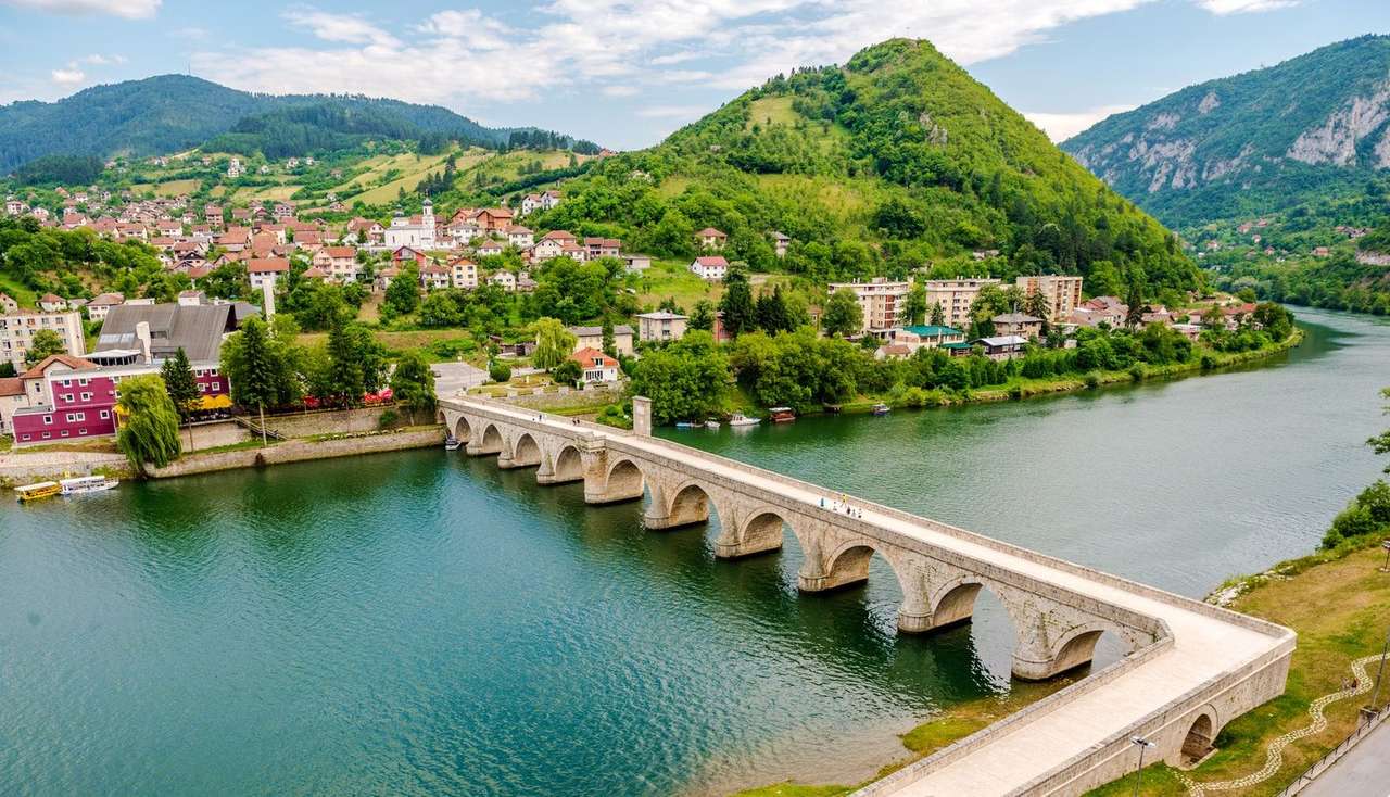 Wyszegrad w Bośni-Hercegowinie puzzle online