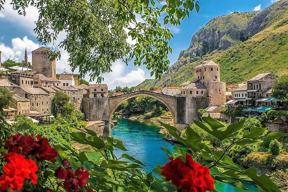 Mostar w Bośni-Hercegowinie puzzle online