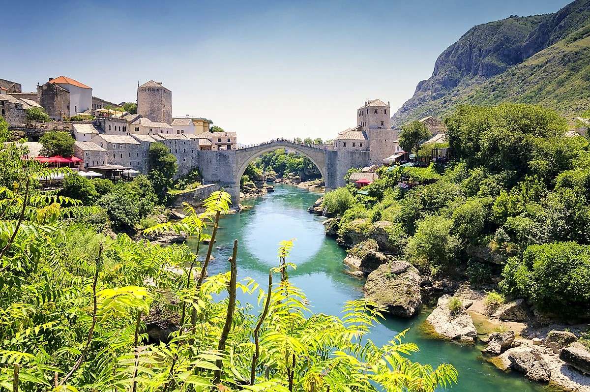 Mostar w Bośni-Hercegowinie puzzle online