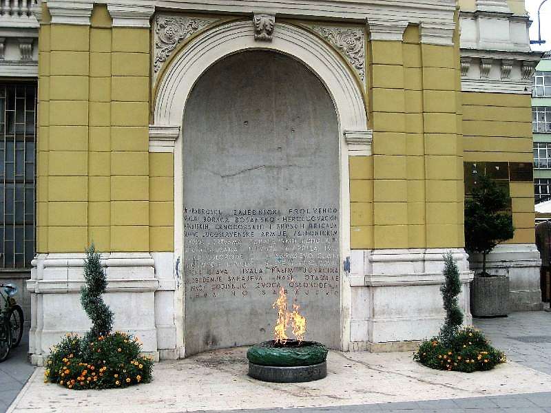 Sarajevo Memorial w Bośni-Hercegowinie puzzle online
