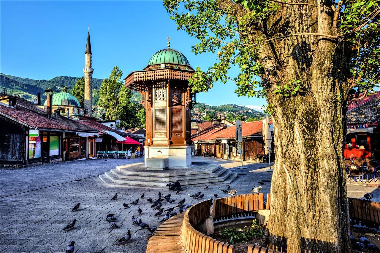 Sarajewo w Bośni-Hercegowinie puzzle online