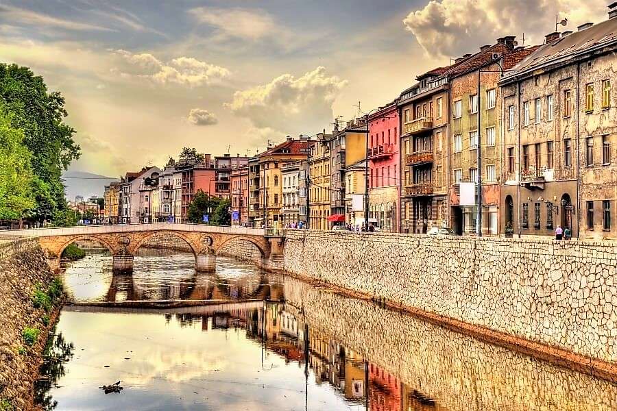 Sarajewo w Bośni-Hercegowinie puzzle online
