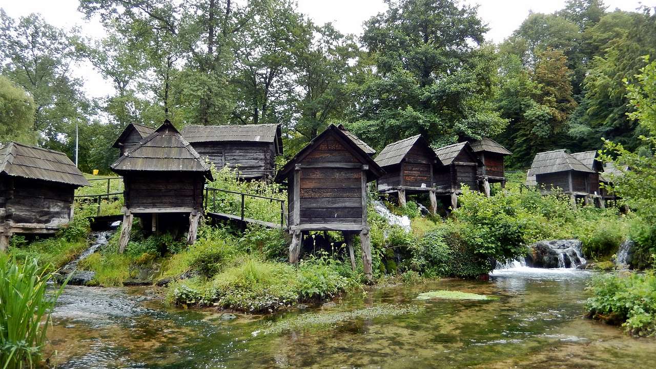 Młyny wodne w Bośni-Hercegowinie puzzle online