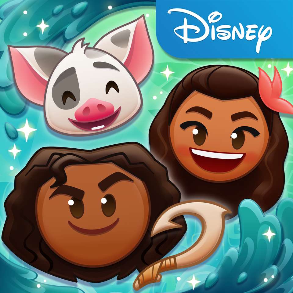 Moana Disney Emoji. puzzle online