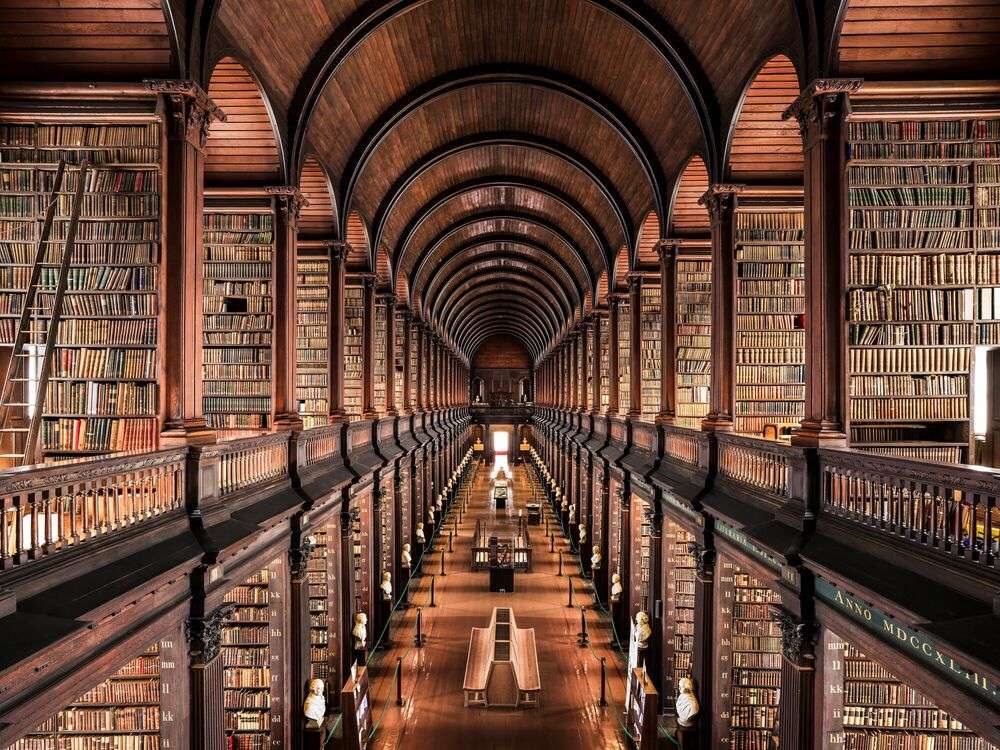 Trinity College Library - Dublin - Irlandia puzzle online