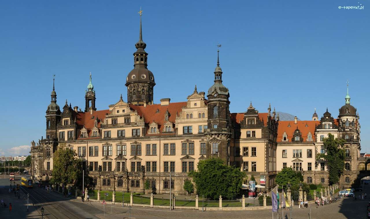 Zamek w Dreźnie puzzle online