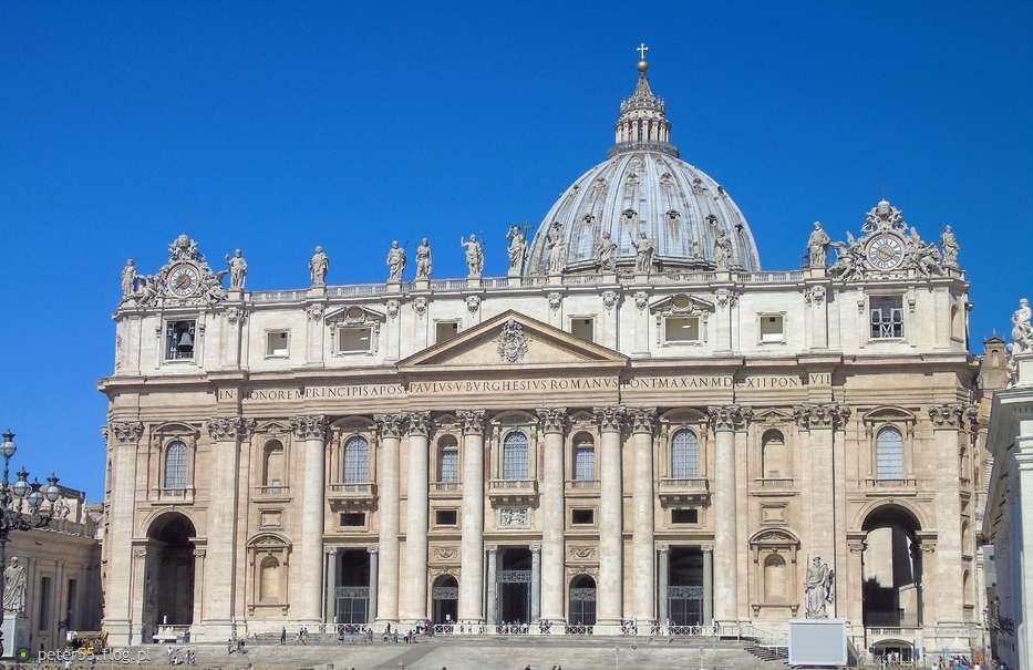 Bazylika św. Piotra w Watykanie puzzle online