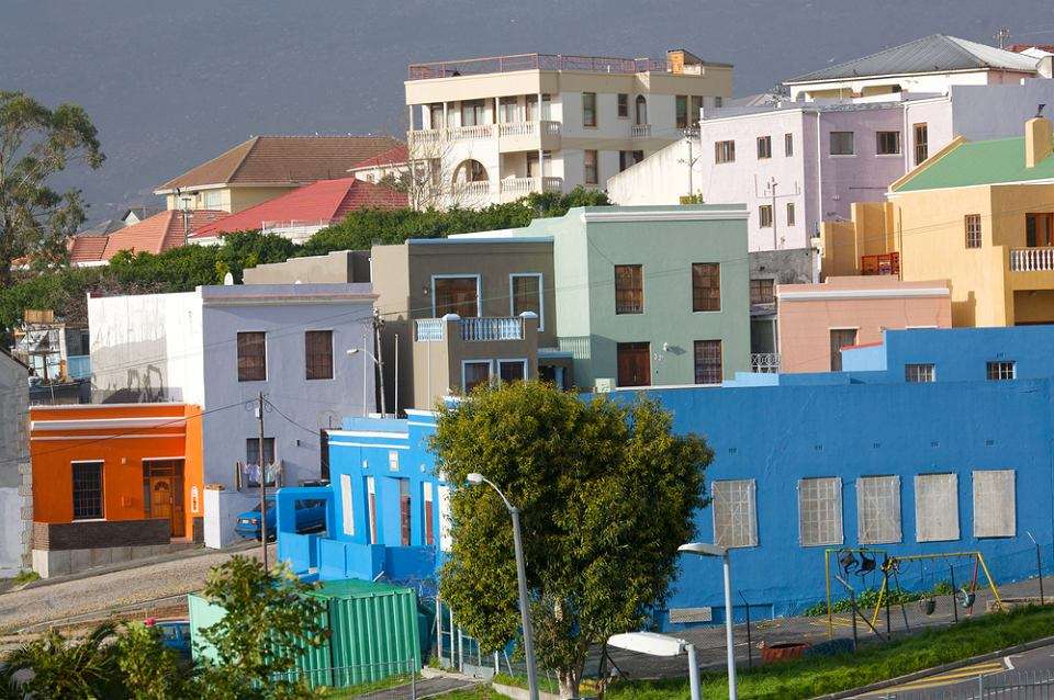 Kolorowe domy w Kapsztadzie puzzle online