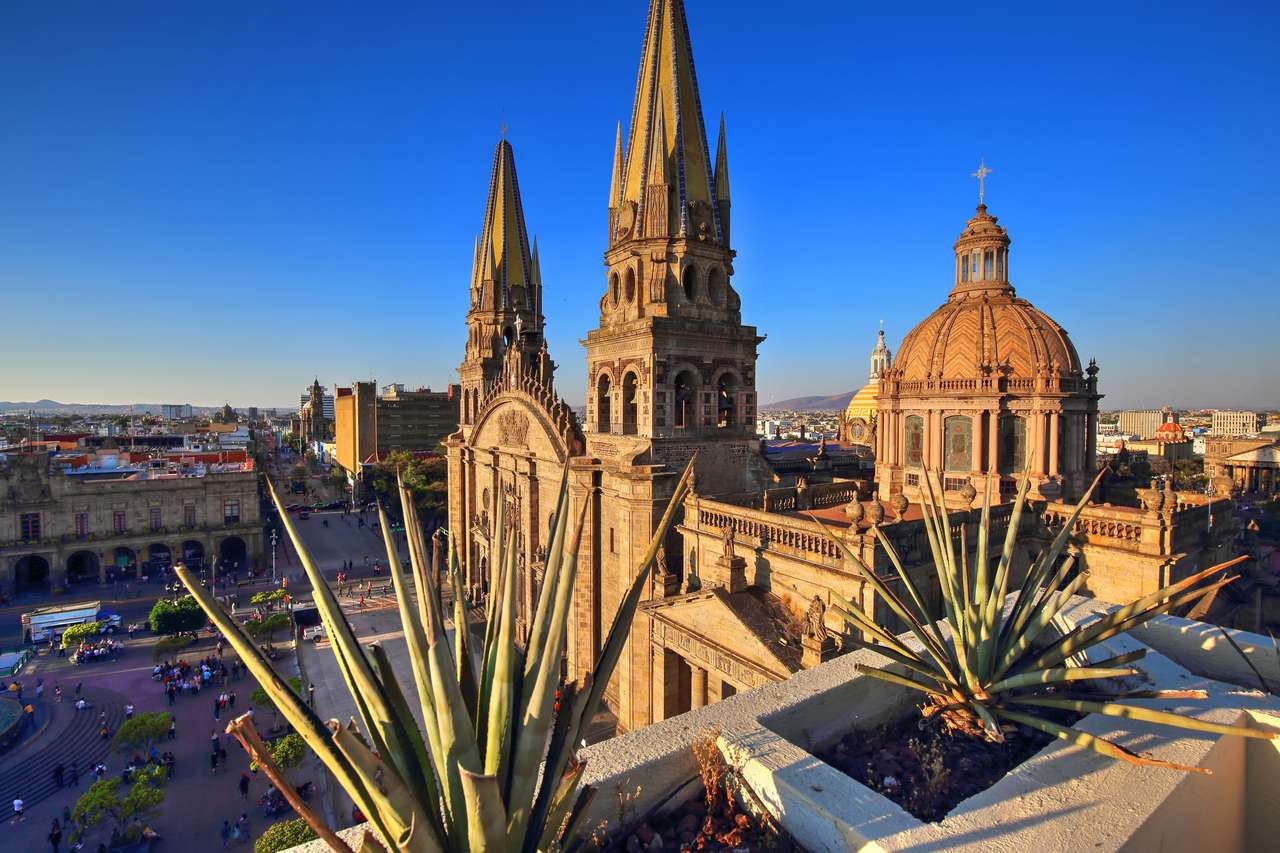 Katedra w Meksyku puzzle online