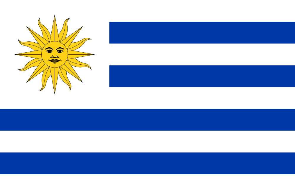 Flaga Urugwaju. puzzle online