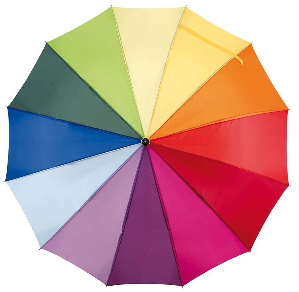 Parasol kolorowy puzzle online