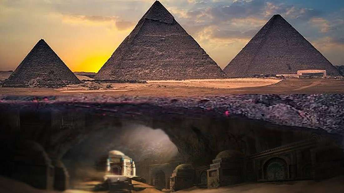 Miejsce turystyczne Egipt puzzle online