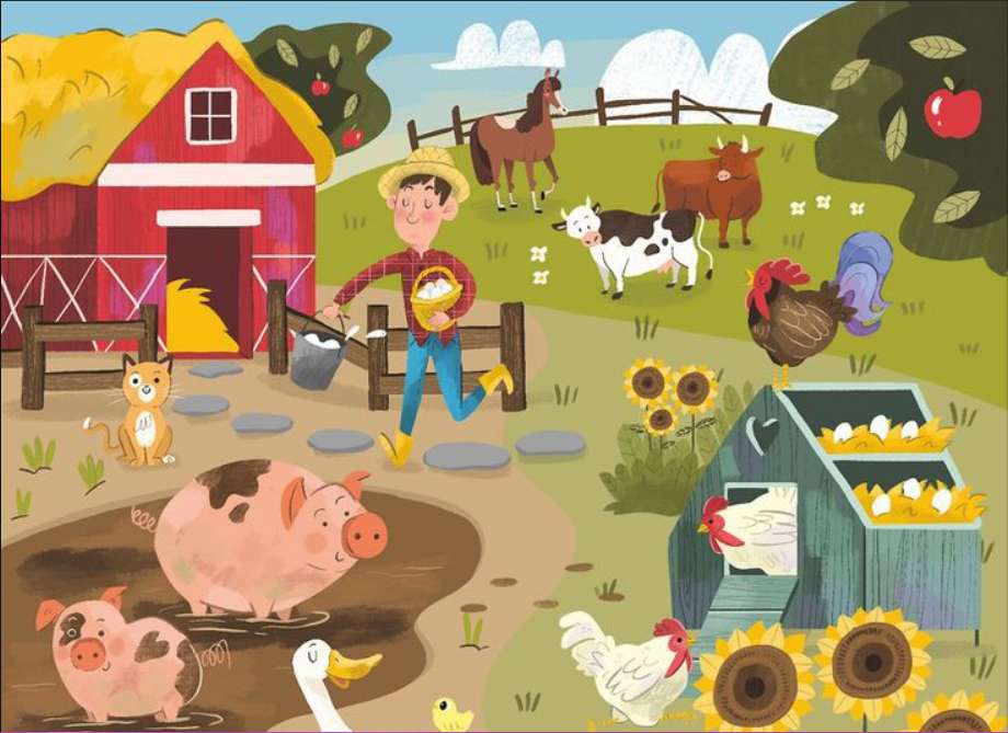 Gospodarstwo rolne puzzle online