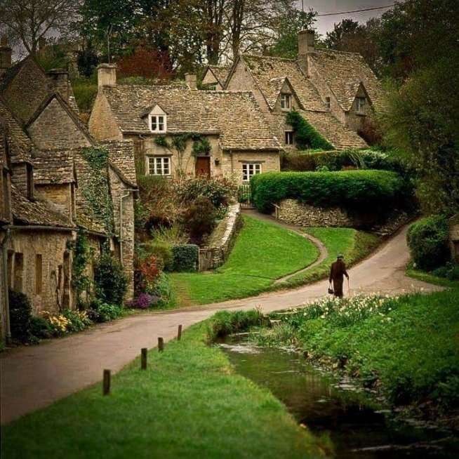 Wieś w Angli puzzle online