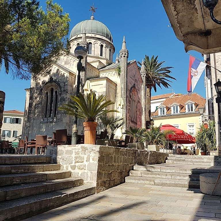 Herceg Novi City w Czarnogórze puzzle online