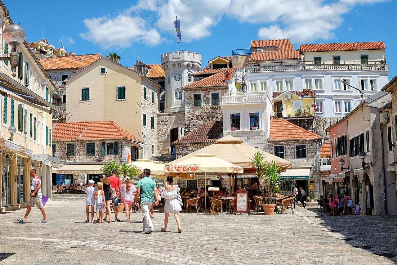 Herceg Novi City w Czarnogórze puzzle online