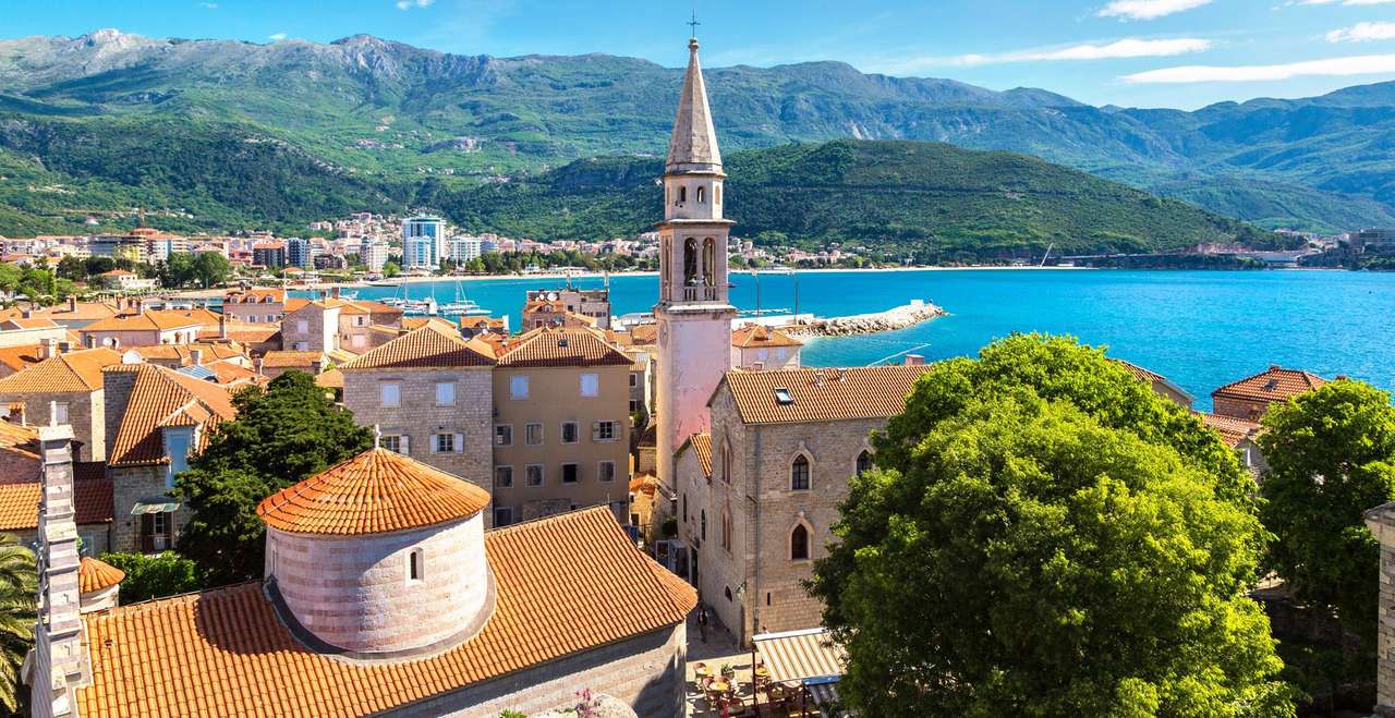 Miejsce Budva w Czarnogórze puzzle online