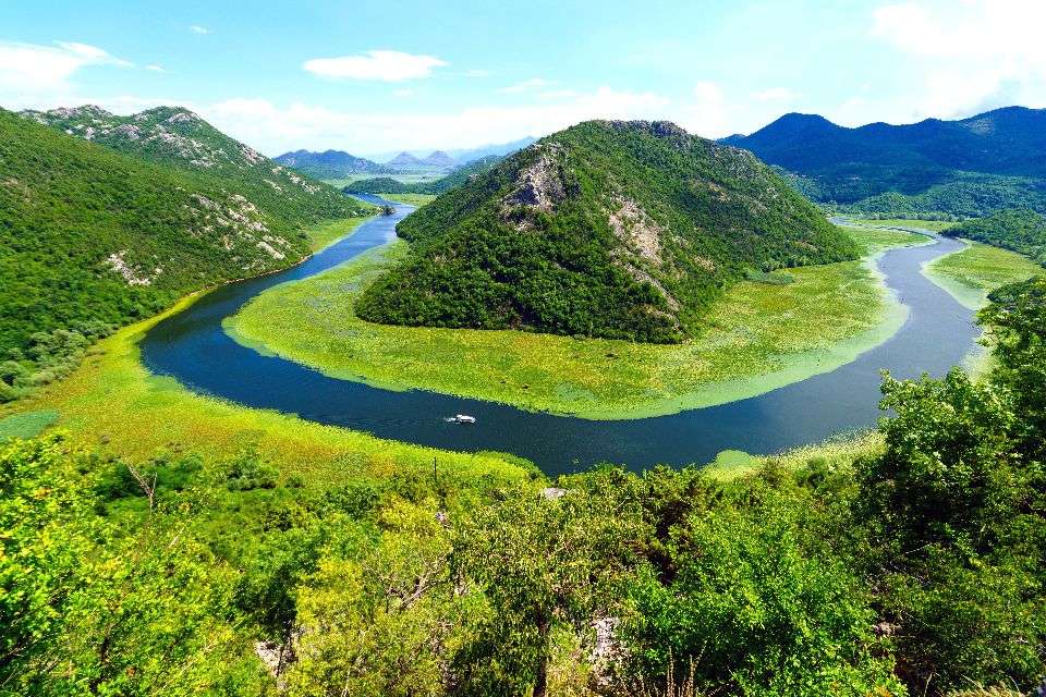 Skadarsko Jezero w Czarnogórze puzzle online