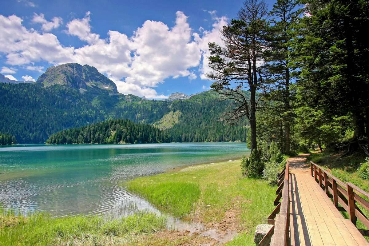 CRNO Jezero w Czarnogórze puzzle online