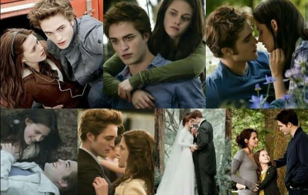 Edward Cullen és Bella Swan kirakós