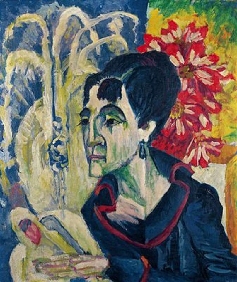 "Erna" Ernst Kirchner (1880-1938) puzzle online