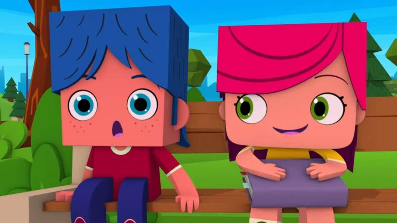 dwoje dzieci puzzle online