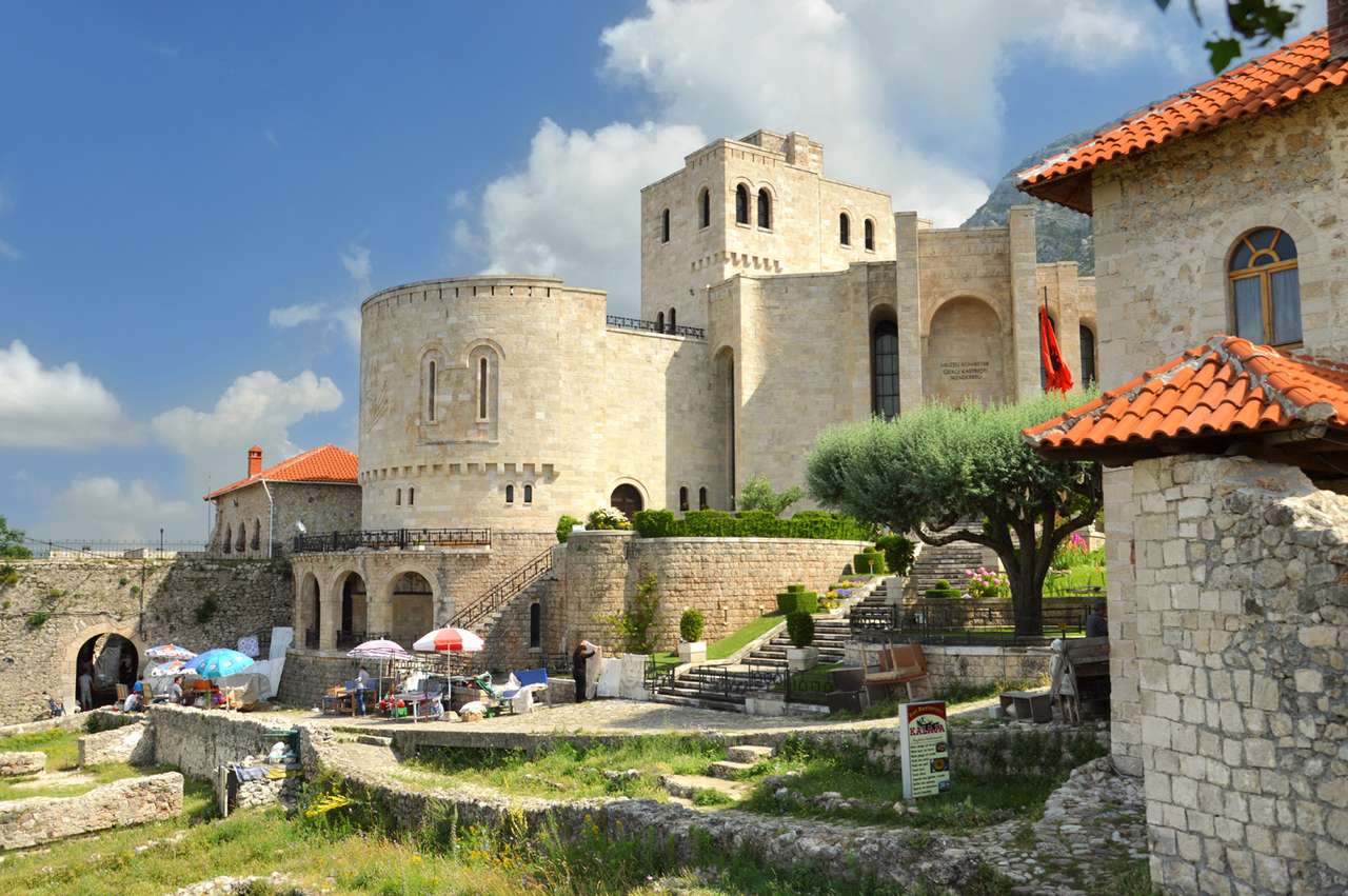Zamek Kruja w Albanii puzzle online