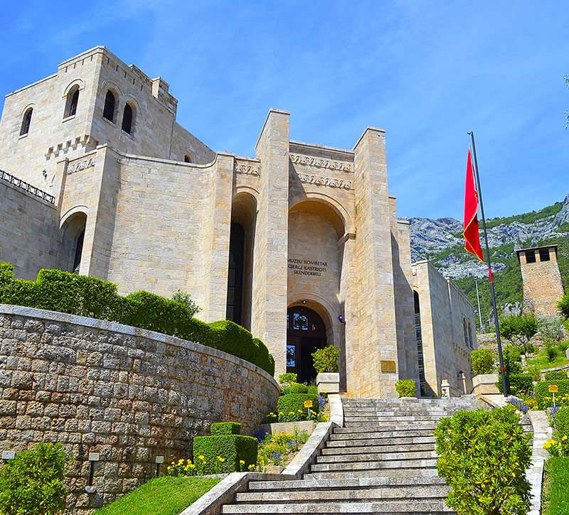Zamek Kruja w Albanii puzzle online