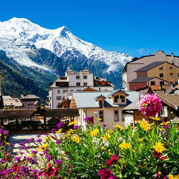 Miasteczko w Alpach puzzle online