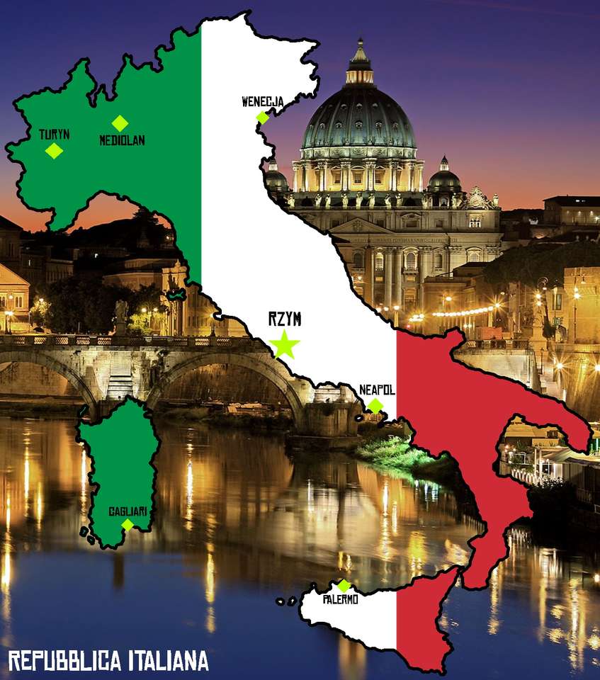 Italië Speelart puzzel