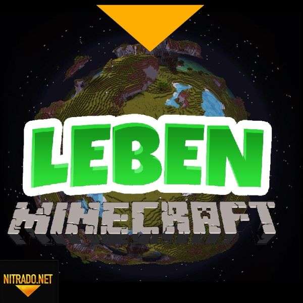 Logo Minecraft Leben. puzzle online