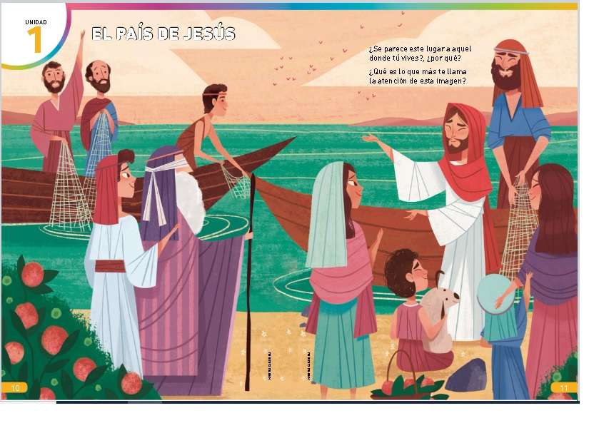 Unit 1 The country of Jesus puzzle