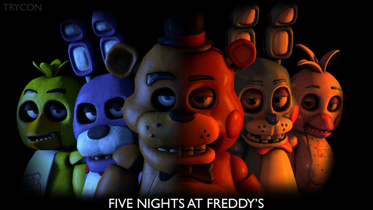 Pięć nocy Freddy 1 puzzle online