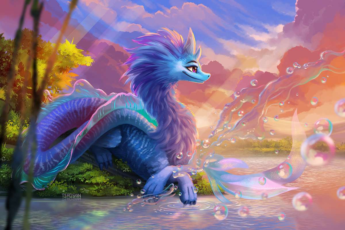 Sisu The Water Dragon puzzle online