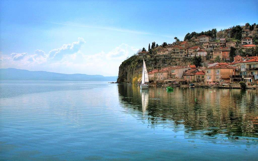 Ohrid City w Nordmasedonia puzzle online