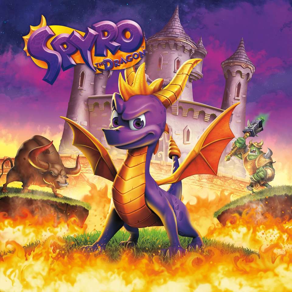 Spyro Dragon. puzzle online