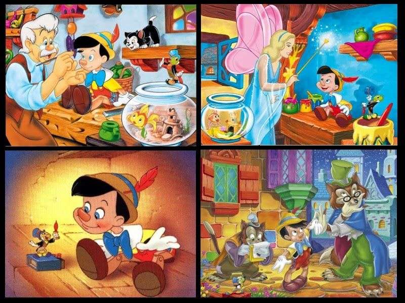 Historia Pinocchio. puzzle online