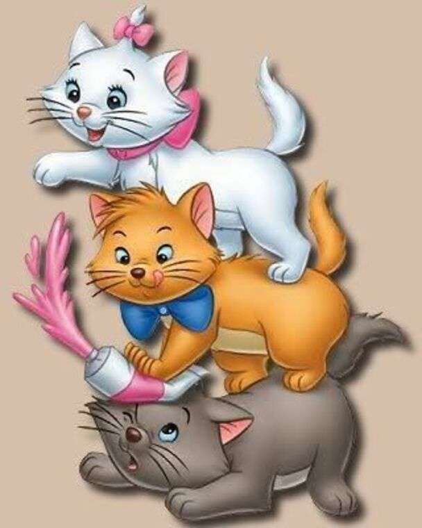 Trzy małe koty Intrepid puzzle online