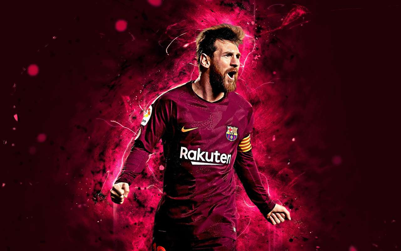 Messi w Barcelonie puzzle online