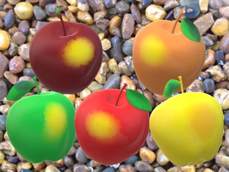 Kolorowe owoce puzzle online