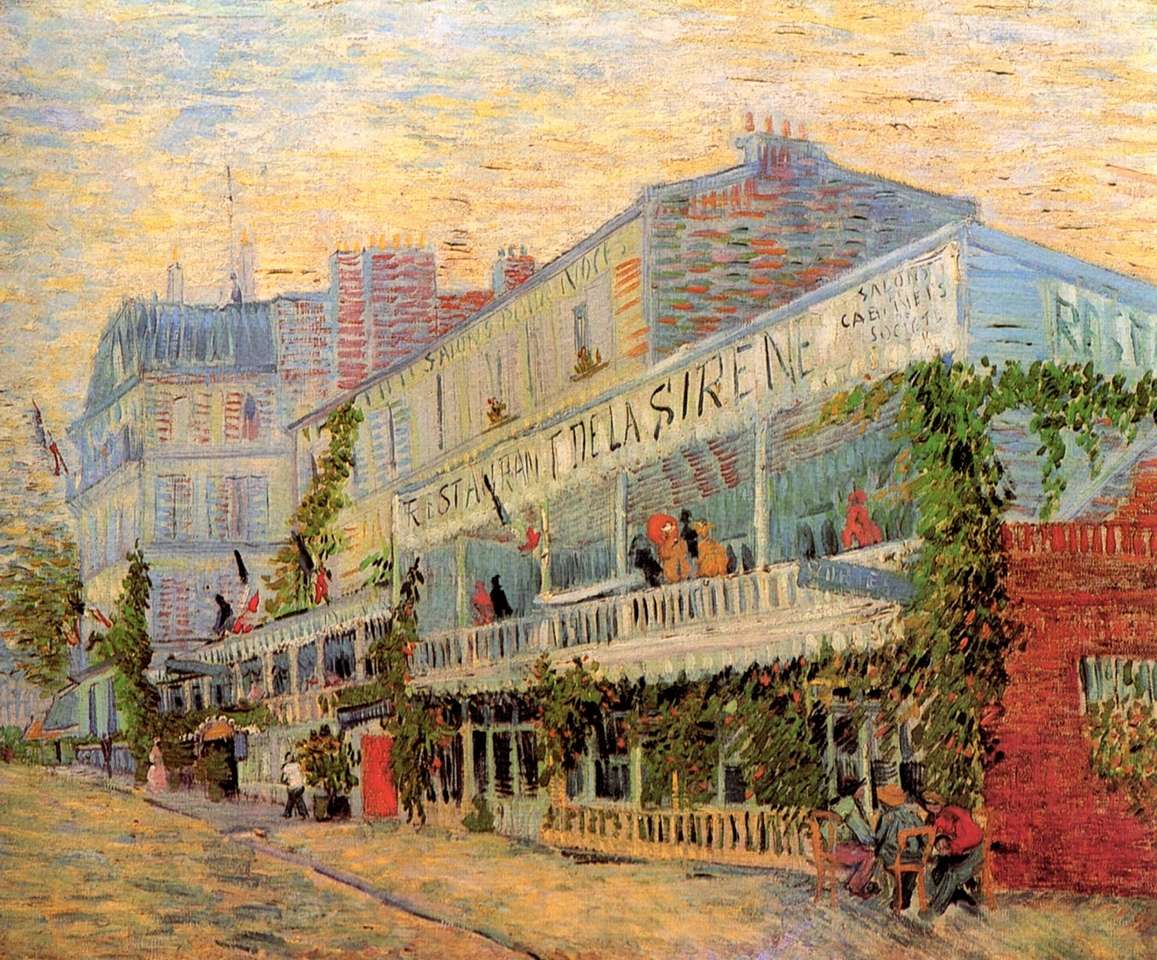 "Restauracja de la Sirene" (1887) Van Gogh puzzle online
